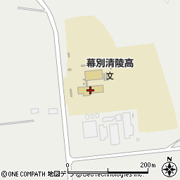 北海道幕別清陵高等学校周辺の地図