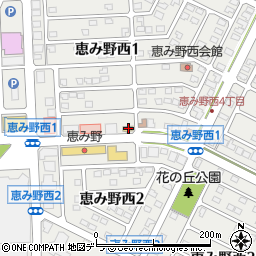 ケンタッキーフライドチキン恵み野店周辺の地図