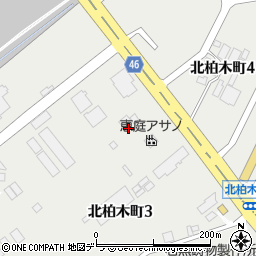 恵庭アサノコンクリート株式会社周辺の地図