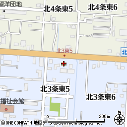 セイコーマート倶知安北３条店周辺の地図