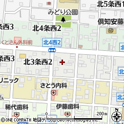 北海道虻田郡倶知安町北３条西2丁目20周辺の地図