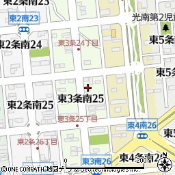 株式会社サンコー緑化　十勝営業所周辺の地図