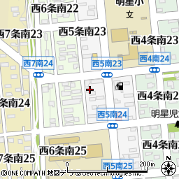 北海道帯広市西５条南24丁目5周辺の地図