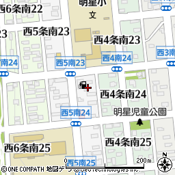 北海道帯広市西５条南24丁目16周辺の地図