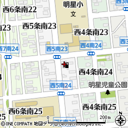 カースタレンタカー帯広店周辺の地図