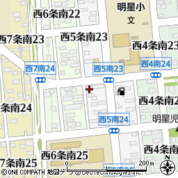 北海道帯広市西５条南24丁目1周辺の地図