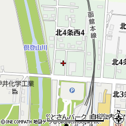 北海道虻田郡倶知安町北４条西4丁目2周辺の地図