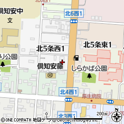 株式会社コハタ　倶知安営業所周辺の地図