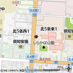 ＥＮＥＯＳ倶知安北５条ＳＳ周辺の地図