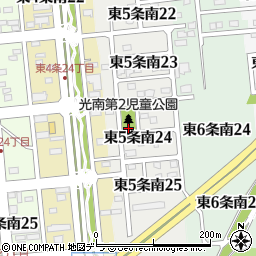光南第２児童公園トイレ周辺の地図