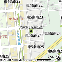 光南第２児童公園周辺の地図