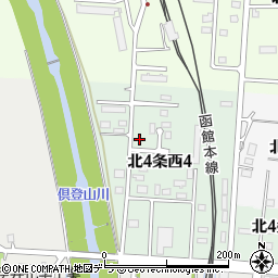北海道虻田郡倶知安町北４条西4丁目6周辺の地図