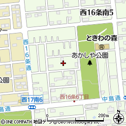 北海道帯広市西１６条南5丁目29周辺の地図