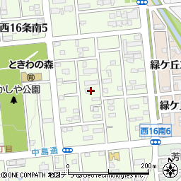 北海道帯広市西１６条南5丁目12周辺の地図