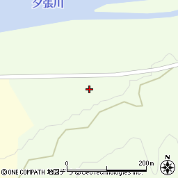 北海道夕張市紅葉山389周辺の地図