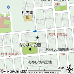 北海道幕別町（中川郡）札内あかしや町周辺の地図