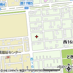 北海道帯広市西１６条南5丁目35周辺の地図