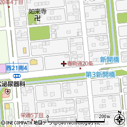 ほっともっと帯広春駒通店周辺の地図