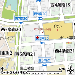 ほくほくＴＴ証券株式会社　帯広支店周辺の地図