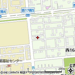 北海道帯広市西１６条南5丁目36周辺の地図