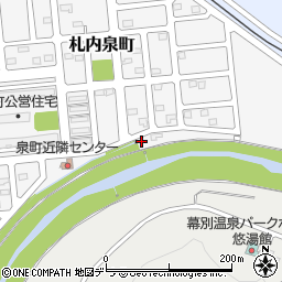 北海道中川郡幕別町札内泉町80周辺の地図