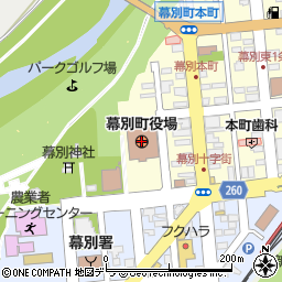 北海道幕別町（中川郡）周辺の地図
