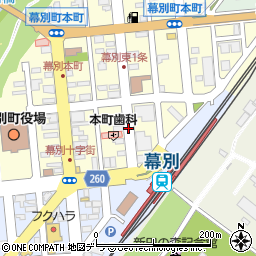 〒089-0603 北海道中川郡幕別町本町の地図