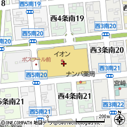 ナサック　イオン店周辺の地図