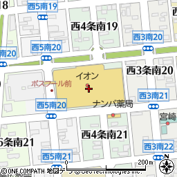 餃子の王将 イオン帯広店周辺の地図