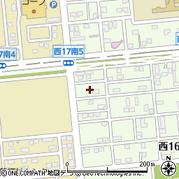 北海道帯広市西１６条南5丁目40周辺の地図