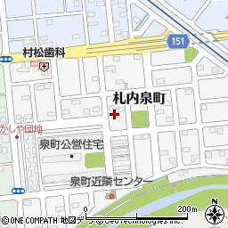 ヤクルト帯広販売株式会社　札内センター周辺の地図
