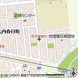 札内東春日周辺の地図