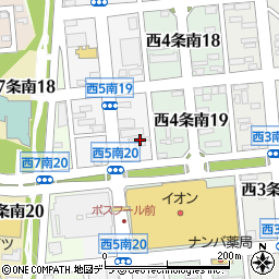 北海道帯広市西５条南19丁目14周辺の地図