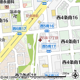 北海道帯広市西５条南17丁目7周辺の地図