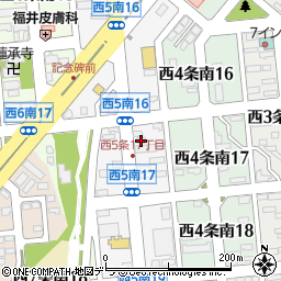 北海道帯広市西５条南17丁目6周辺の地図