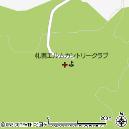 札幌エルムカントリークラブミニコース周辺の地図