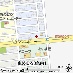 コットン９５パーセント周辺の地図