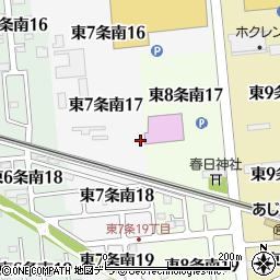 伊予製麺 帯広店周辺の地図