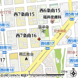 株式会社ポータス　帯広支店周辺の地図