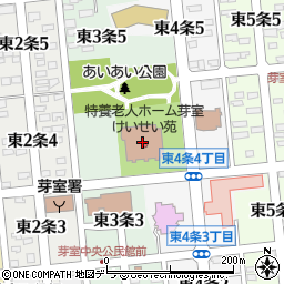 特養老人ホーム芽室けいせい苑周辺の地図