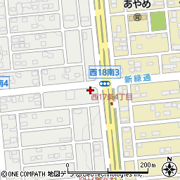 はま寿司帯広西店周辺の地図