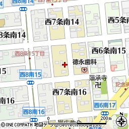 コーポウェストセブン周辺の地図