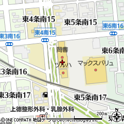 ツタヤ　帯広大通店周辺の地図