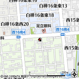 コスモ帯広西１６条ＳＳ周辺の地図