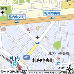 北海道エア・ウォーター株式会社札内サービスセンター周辺の地図