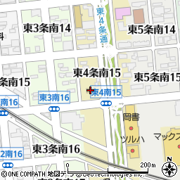 セブンイレブン帯広青葉通店周辺の地図