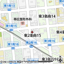 ＹＫＫＡＰ株式会社　帯広支店周辺の地図