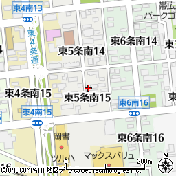 株式会社環境緑地研究所　道東計画室周辺の地図