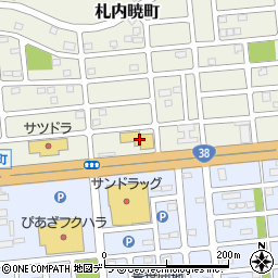 ネッツトヨタ帯広　アムズ店周辺の地図