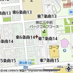 株式会社カチタス帯広店周辺の地図